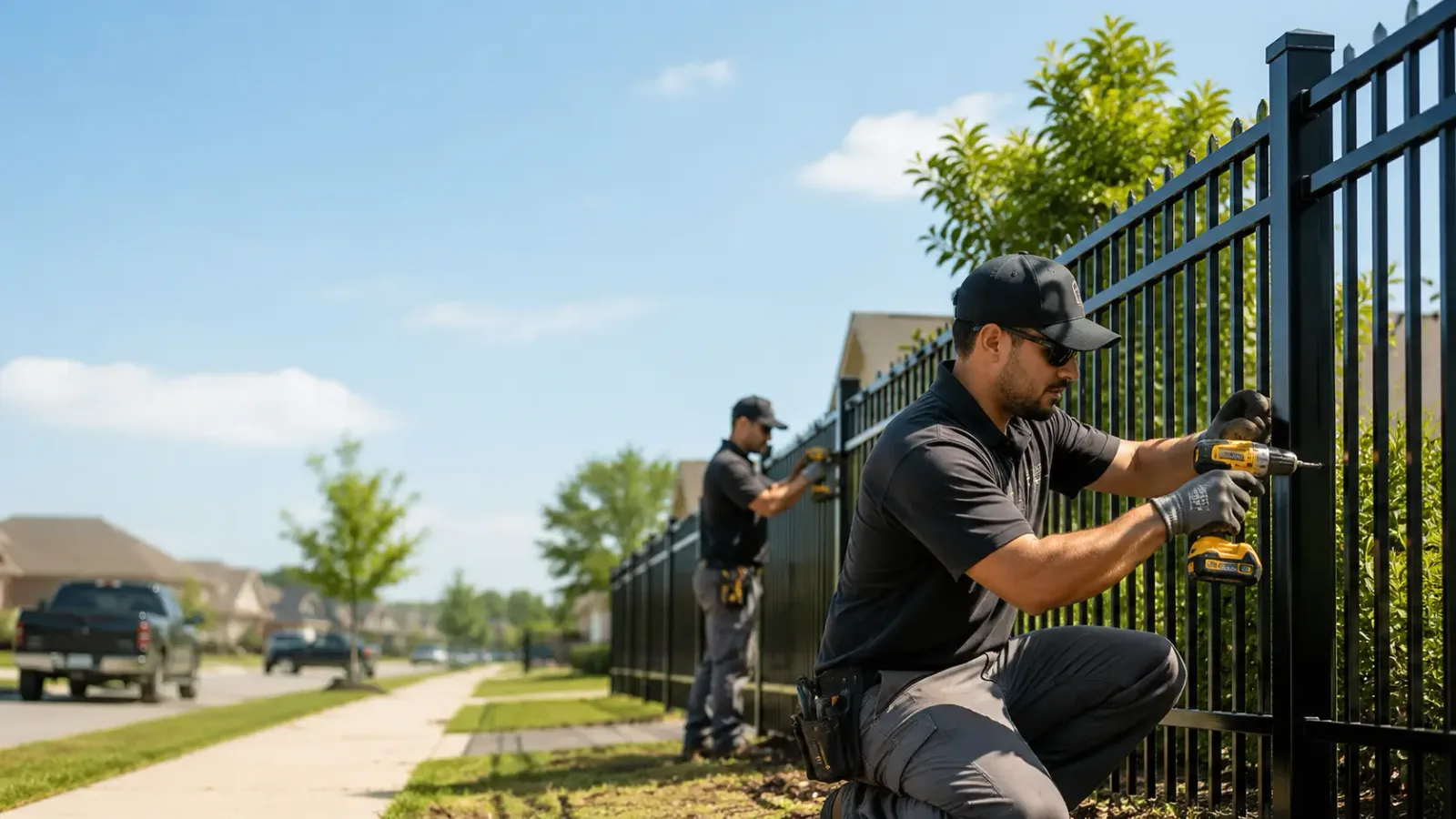 Metal Fence Installation in Valles Mines, MO